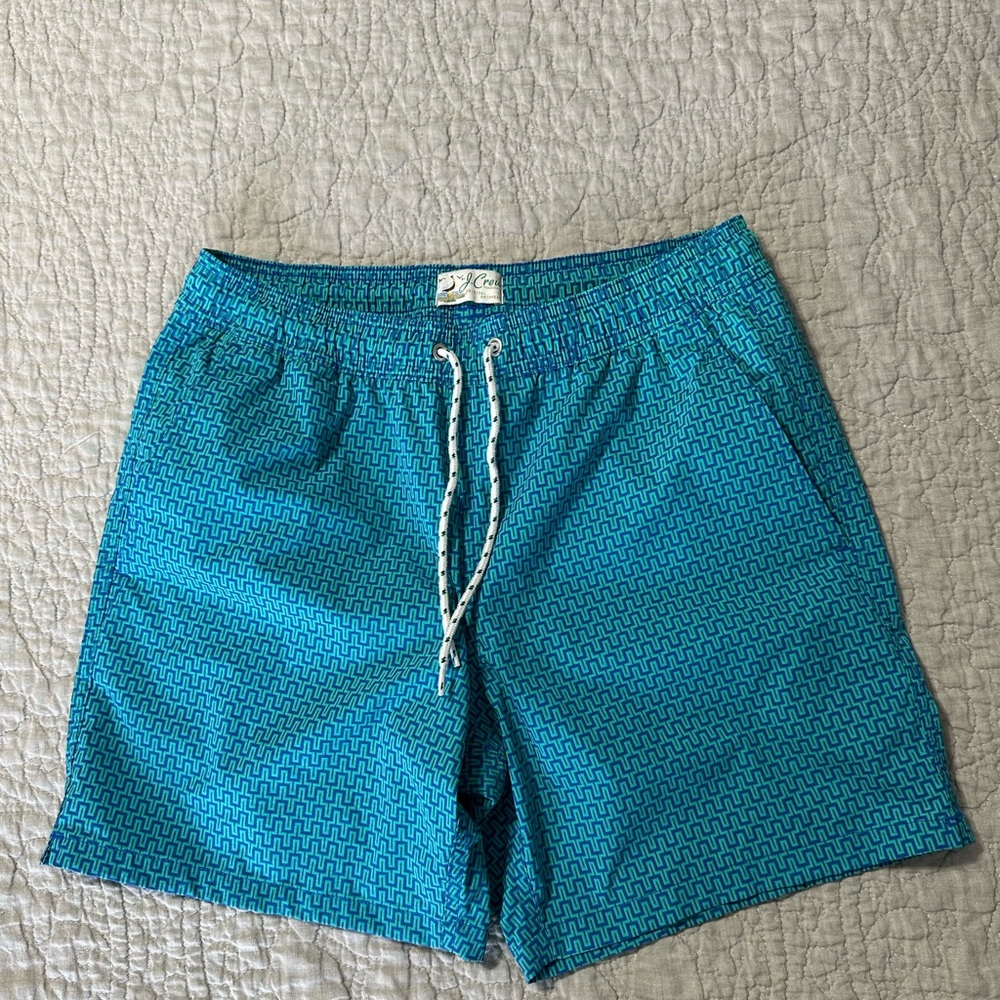 J. Crew Boys swim trunks